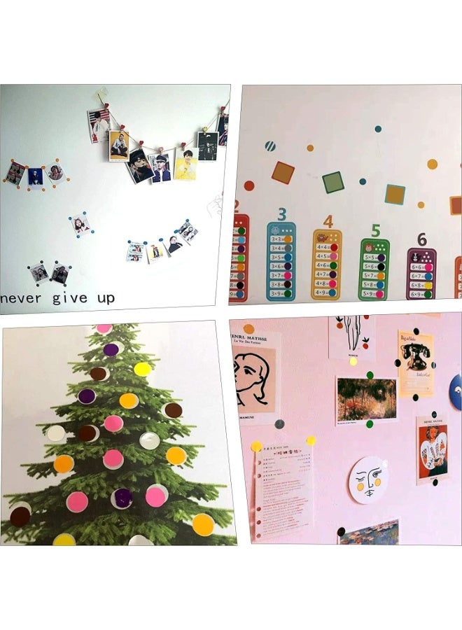 fantasize 1536pcs Colored Dot Stickers Small Color Labels Coding Circle Round Coding Dot Labels Stickers Coding Adhesive Colored Sticker Solid Color Round Sticker for Coloring Marking Organizing 16 Colors - Image 3